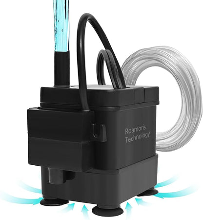 Small Pump With Level Sensor 110V Automatic Submersible Water Pump Mini HVAC by Roamoris