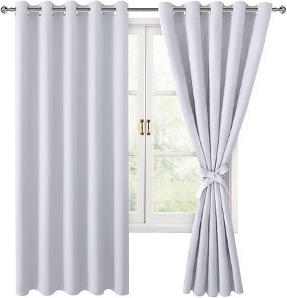Hiasan Room Darkening Curtains for Bedroom, 60 x 72 Inches by Hiasan