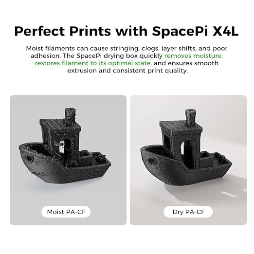 Creality Space Pi X4L Filament Dryer Box, 4 Spools Filament Storage Box - Image 6
