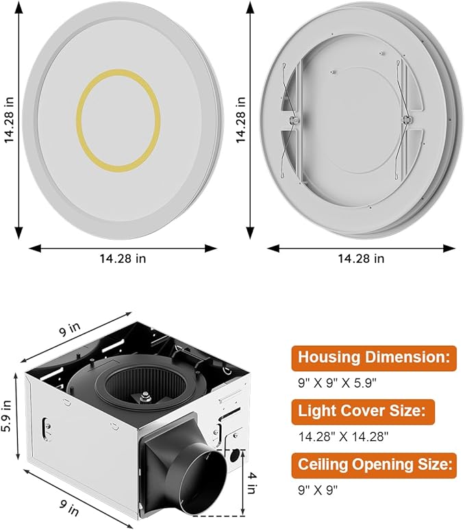 Fitop Bathroom Exhaust Fan - Image 6