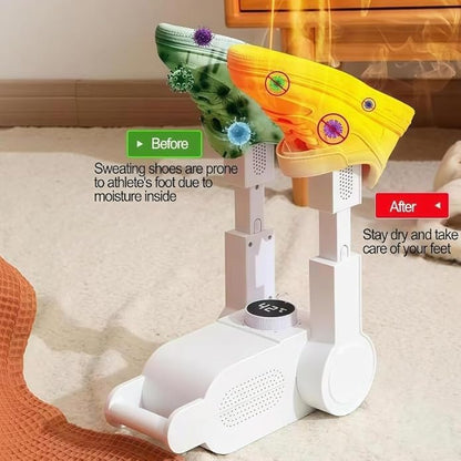 Shoe Dryer with Temperature Display, Electric Shoe Dryer and Warmer - Image 6