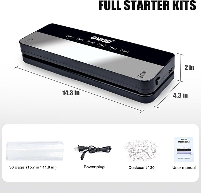 3D Filament Vacuum Sealer for Filament Storage Bags, Auto Completely Sealed - Image 5