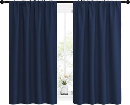 NICETOWN Kitchen Curtains, Short Blackout Curtains & Drapes, Thermal Insulated - Image 2
