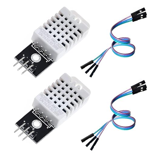 HiLetgo 2pcs DHT22/AM2302 Digital Temperature and Humidity Sensor Module by HiLetgo