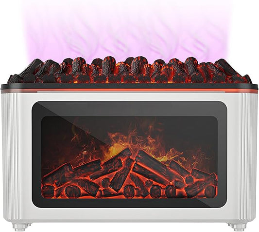 Fireplace Diffuser - 160ml Ultrasonic Quiet Home Decor by Unknown