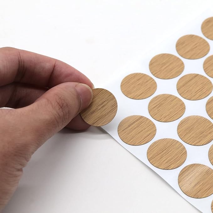 Self-Adhesive Screw Hole Stickers PVC Cover Caps Dustproof - Image 3