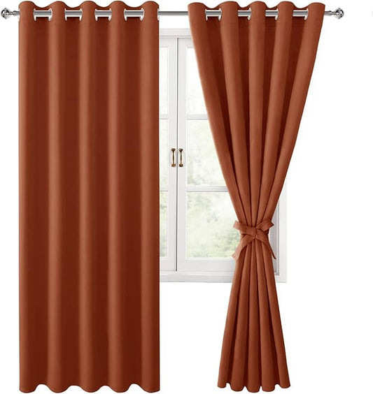 Hiasan Fall Grommet Blackout Curtains by Hiasan
