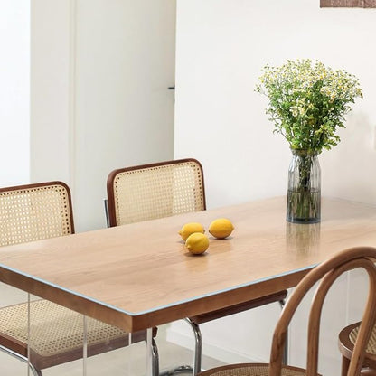 1.5mm 40"x54" Size Heavy-Duty Clear Table Cover Protector -PVC Plastic Table - Image 4