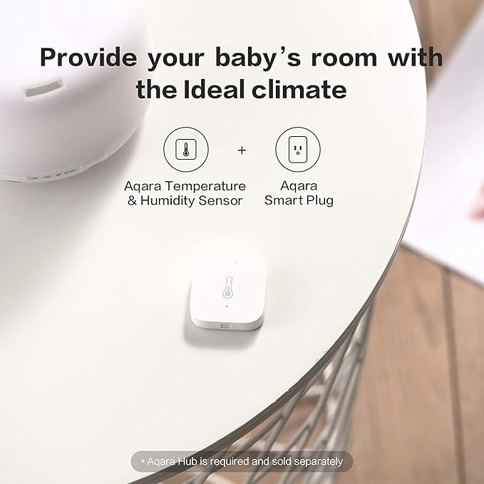 Aqara Zigbee Temperature and Humidity Sensor-3 Pack, Wireless Thermometer - Image 5