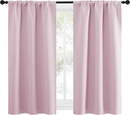 NICETOWN Kitchen Curtains, Privacy & Light Block Out Window Curtains & Drapes - Image 2