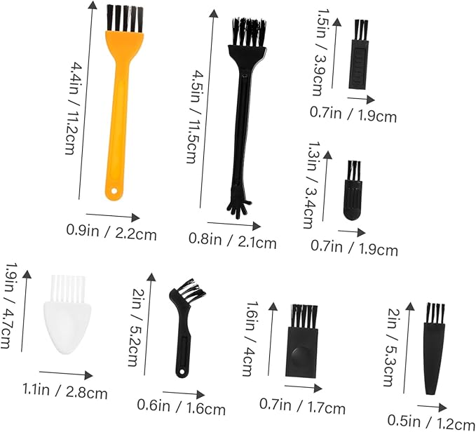 48pcs Electric Shaver Razor Cleaning Brush Cleaning Tool - Image 5