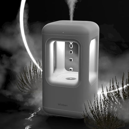 600ml Small Humidifier White - by winben