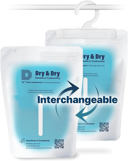 Dry & Dry 3 Packs Hybrid Moisture Absorbers & Musty Odor Eliminator - Image 8