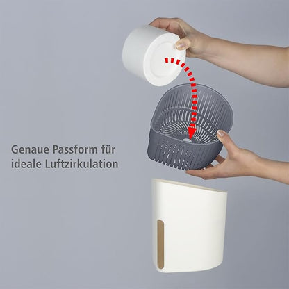WENKO Portable Dehumidifier Drop Design, Compact and Rechargeable Dehumidifier - Image 4