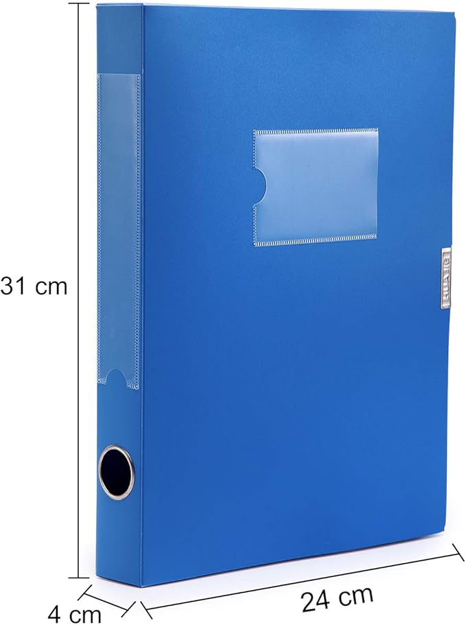 A4 Storage File Boxes Plastic Archives Cases - Image 3