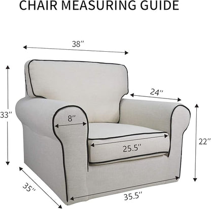 PureFit 100% Dual Waterproof Couch Cover Slipcovers - Image 6