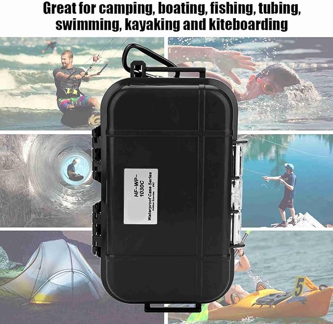 Small Waterproof Boxes of Plastic Case Shockproof Airtight Container Case - Image 4