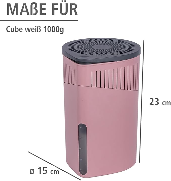 WENKO Portable Dehumidifier Drop Design, Compact and Rechargeable Dehumidifier - Image 6
