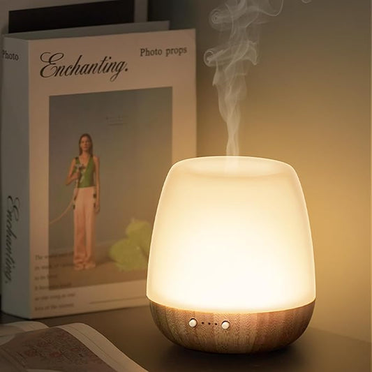 Glass Essential Oil Diffuser, 180ml Ultrasonic Aroma Diffuser by ONABOVIVA