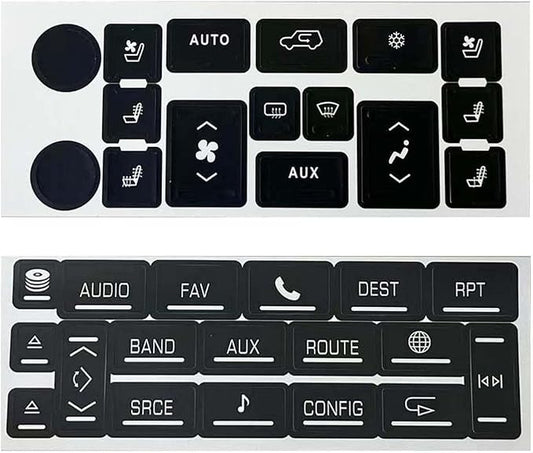 AC & Radio Button Repair Stickers Compatible by NPSNGSJY