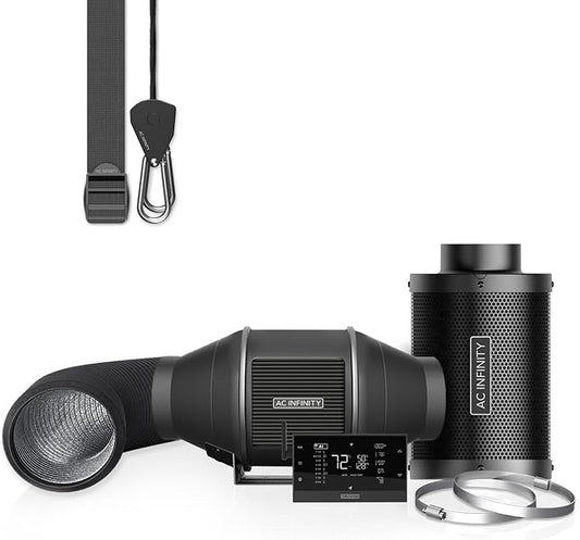 AC Infinity Air Filtration PRO Kit 4”, AI Controller by ACInfinity