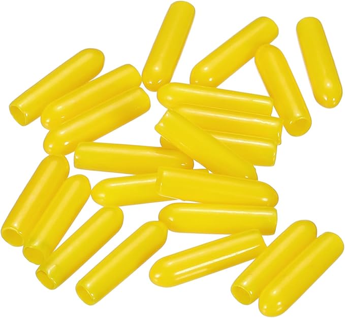 uxcell 20pcs Rubber End Caps 3mm ID Vinyl PVC Round Tube Bolt Cap Cover Screw - Image 4