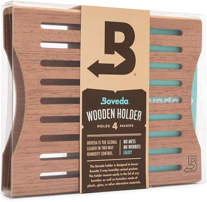 Boveda Cedar Wooden Humidity Pack Holder by Boveda