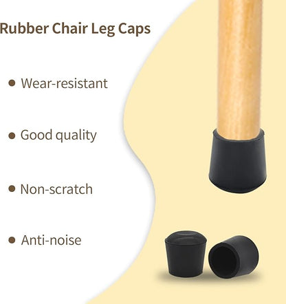Flyshop 7/8", 22 mm, Patio Round Chair Leg Caps, Furniture Table Feet Covers - Image 6