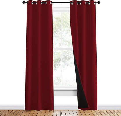 NICETOWN 100% Blackout Curtains - Image 2