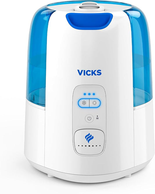 Vicks Dual Comfort Cool + Warm Mist Humidifier by VicksDevices