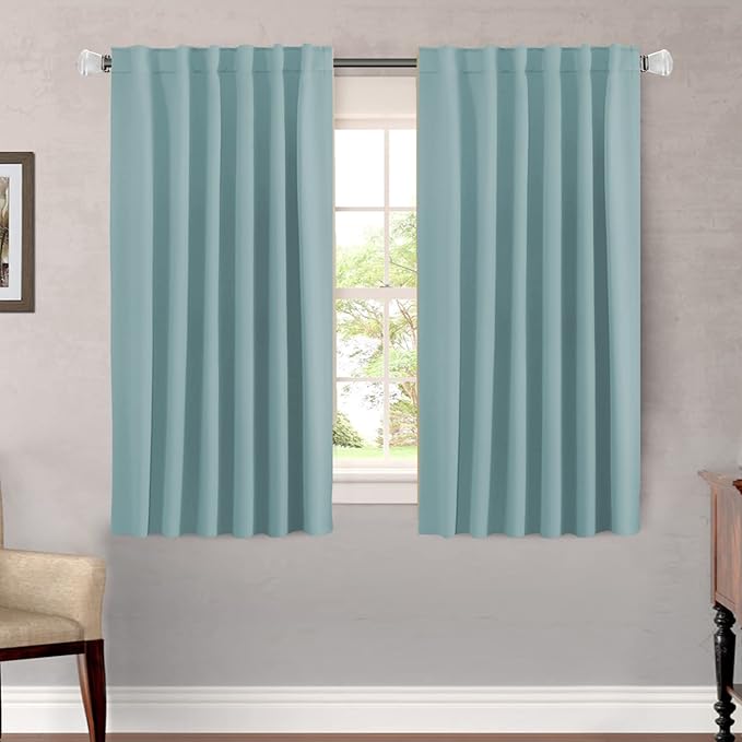 H.VERSAILTEX Blackout Curtains Thermal Insulated Window Treatment Panels Room by HVERSAILTEX