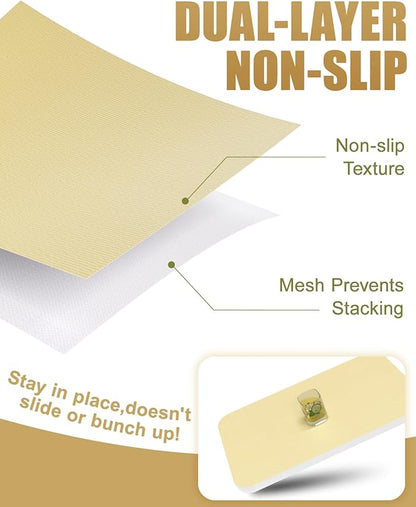 Shelf Liners for Kitchen Cabinets Non-Adhesive, Non-Slip Thickened Shelf Paper - Image 2