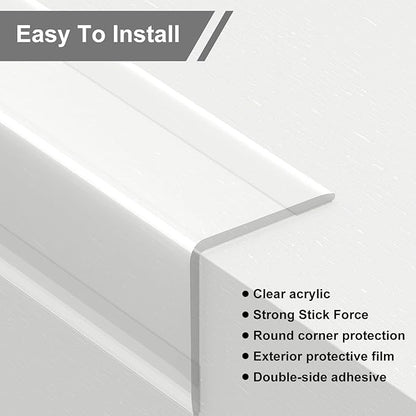 Clear Corner Guards for Walls, Wall Corner Guards - Image 3