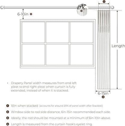 TWOPAGES Luxury Velvet Curtain Pinch Pleated Taupe Curtain 108 inch Long - Image 9