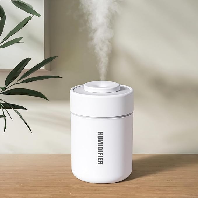 Portable Mini Humidifier, 180ml USB Cool Mist Small Humidifiers by Daskternie