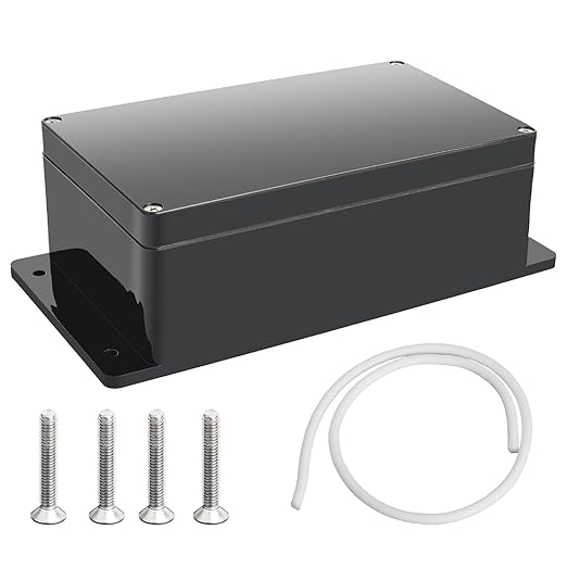 Electronic Project Box, IP65 Waterproof Dustproof ABS Plastic Junction Box- by Motroce