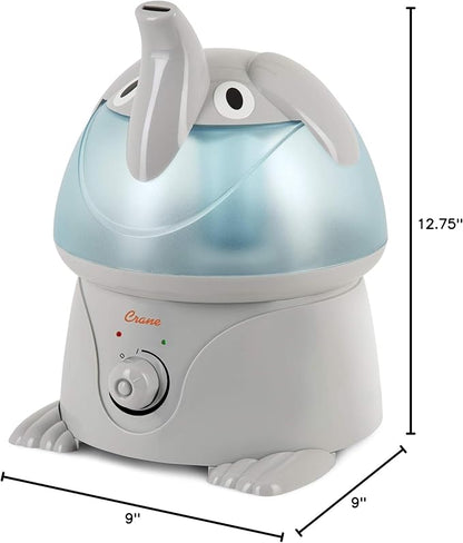 Crane Cute Animal Humidifier for Kids Bedroom and Nursery, Ultrasonic Cool Mist - Image 8