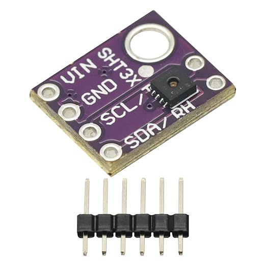 SHT31 Temperature SHT31-D Humidity Sensor Module Microcontroller IIC I2C - Image 2