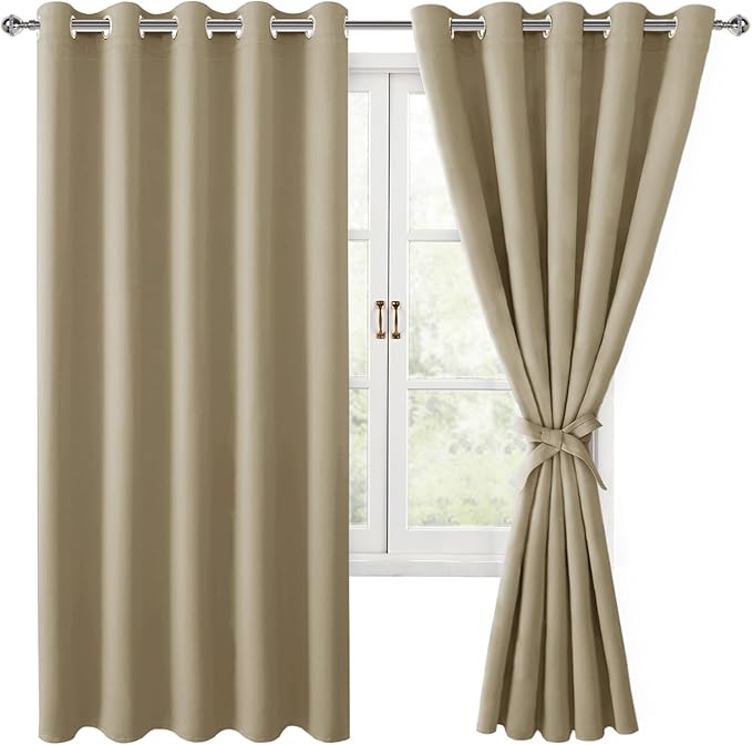 Hiasan Grommet Blackout Curtains by Hiasan