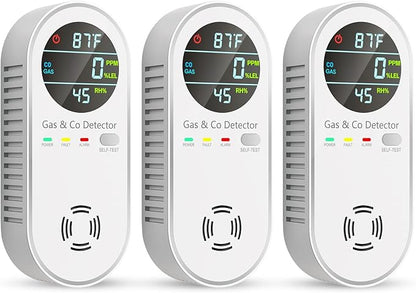 Carbon Monoxide Detectors & Natural Gas Detector, 4-in-1 Carbon Monoxide by VilfeLLC