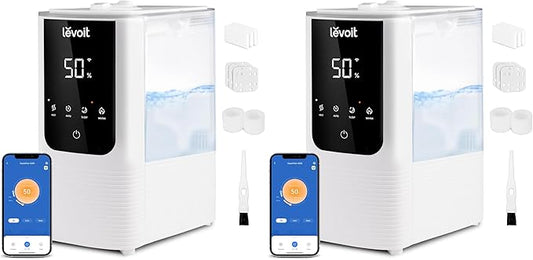 LEVOIT Humidifiers for Bedroom Home, Smart Warm and Cool Mist AirHumidifier for by Levoit
