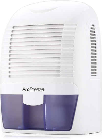 Pro Breeze Electric Mini Dehumidifier, 2200 Cubic Feet, Compact and Portable by ProBreeze