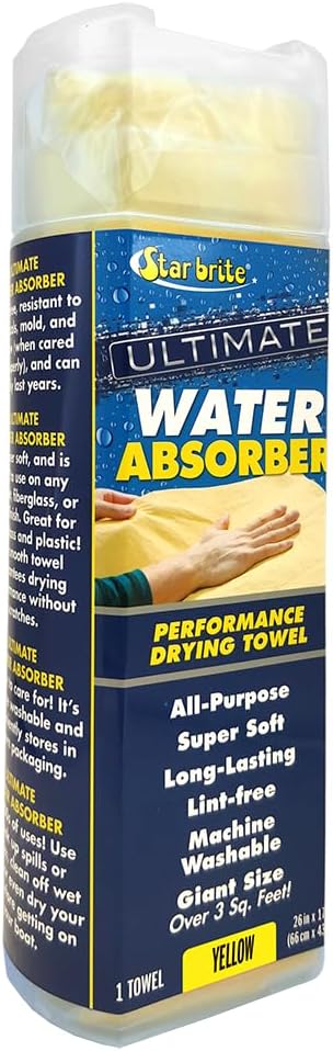 STAR BRITE SuperSorb Smooth Synthetic PVA Wipes by Starbrite