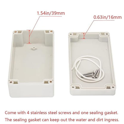 Project Box IP65 Waterproof Junction Box ABS Plastic Electrical Boxes DIY - Image 4