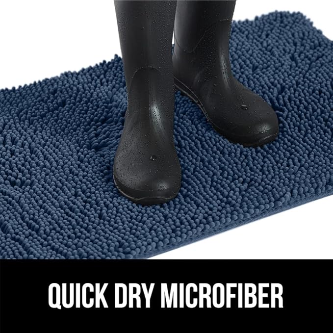 GORILLA GRIP SOAKSTOPPER Dog Door Mat, 48x30 Machine Washable Rug Absorbent - Image 9