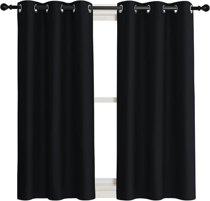 NICETOWN Black Out Curtain Panel Shade, Single Piece, 42 inches Wide by 45 - Image 2