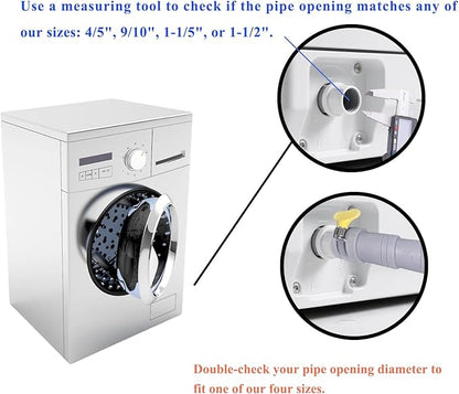 6.5ft Washing Machine Drain Hose Extension Kit - Image 2