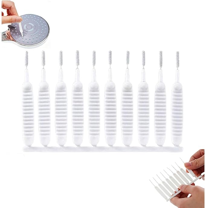 Gap Hole Anti-Clogging Cleaning Brush, 2025 Upgrade Shower Head Brush Shower by Morekfly