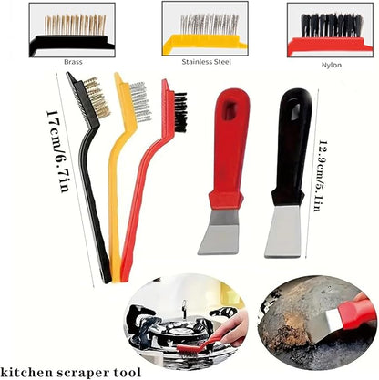 14Pcs Crevice Gap Cleaning Brush, Door Window Track Groove Corner Crevice - Image 4