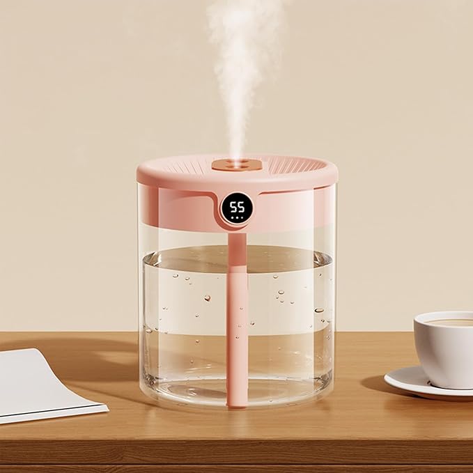 2L Humidifier, Double Nozzle Humidifier, Top Fill Cool Mist Humidifier - Image 5